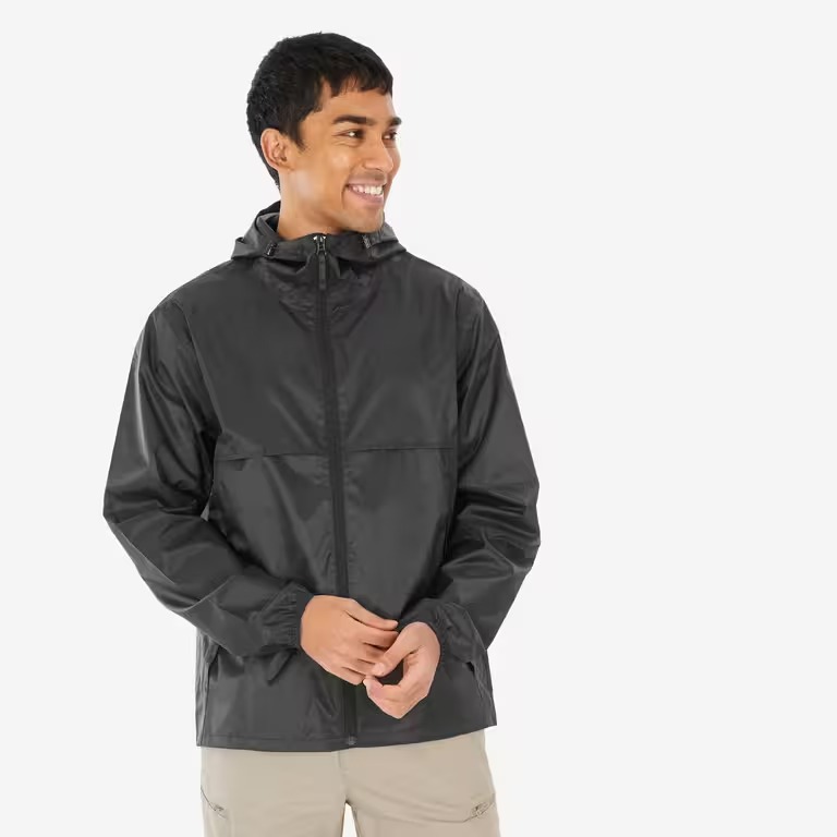 Áo khoác leo núi chống gió và chống nước dành cho nam Full Zip