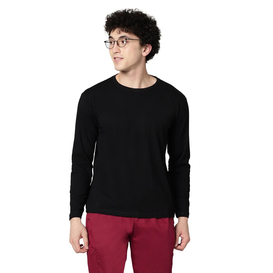 Áo lót đồng phục y tế cao cấp màu đen dành cho nam