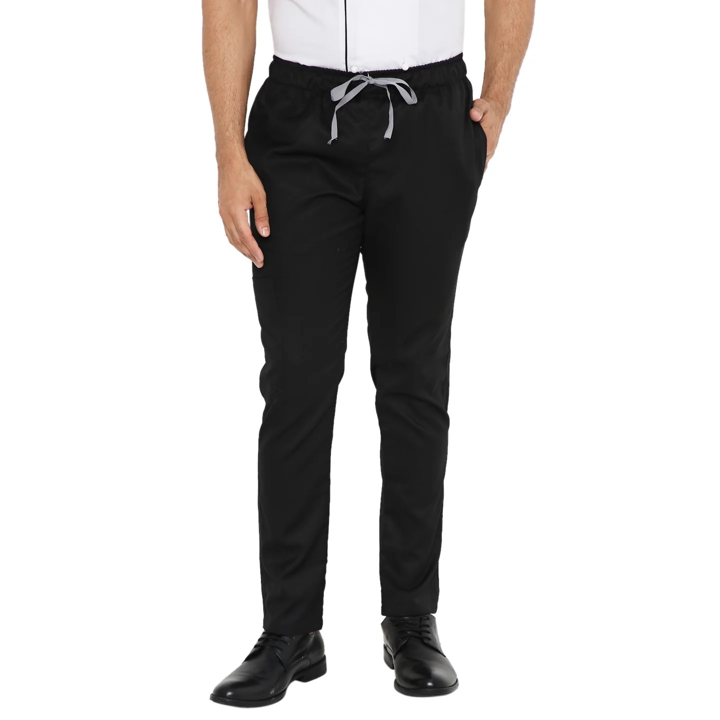 Quần dài đa năng phù hợp với áo khoác và đồng phục y tế – Màu đen