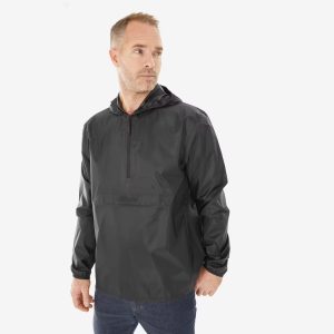 Áo khoác leo núi chống gió và chống nước dành cho nam, kiểu dáng 1/2 Zip
