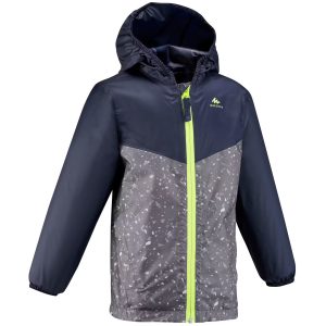 Áo khoác leo núi chống thấm nước cho trẻ em - VU100 Zip - Độ tuổi 2-6