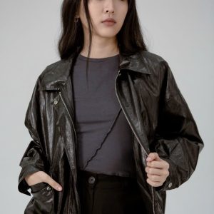 Áo Da Thiết Kế Theo Yêu Cầu  - Design  AJ17
